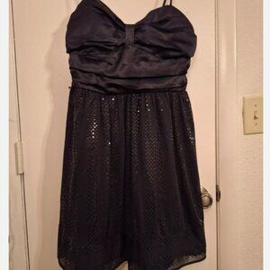 MyMichelle Black Sparkle Homecoming Dress Size L